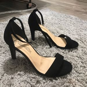 Black heels